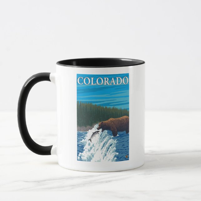 BärenfischereiColorado Tasse (Links)