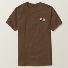 Bärenflagge Besticktes T-Shirt