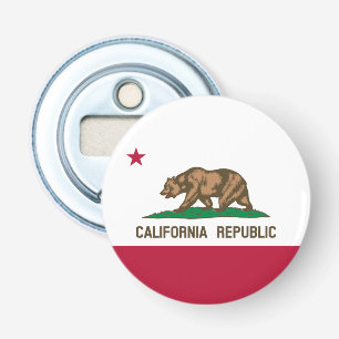Bärenflagge der Republik Kalifornien: Cali Golden Flaschenöffner