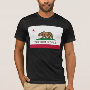 Bärenflagge der Republik Kalifornien: Kalifornien T-Shirt