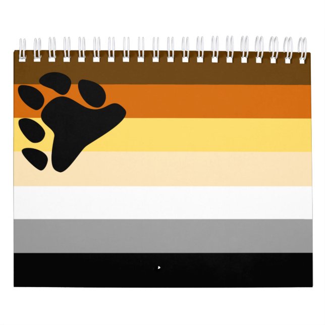 Bärenflagge Kalender (Titelbild)