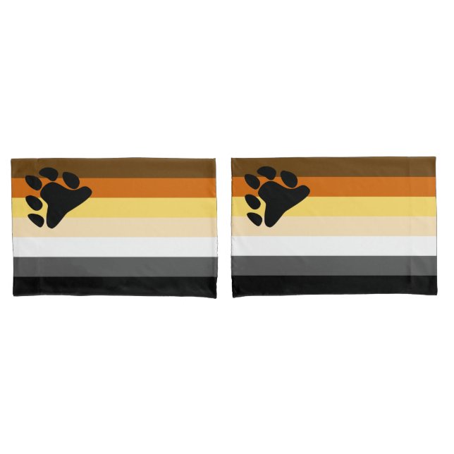 Bärenflagge Kissenbezug (Vorderseite-Set)