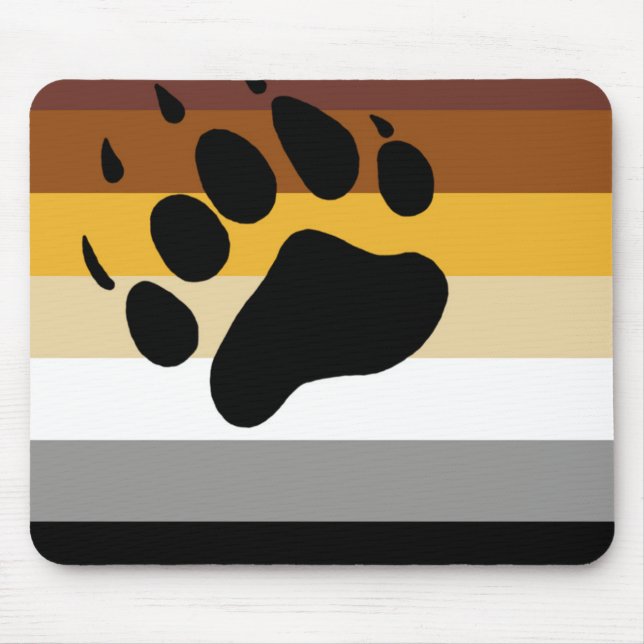 Bärenflagge Mousepad (Vorne)