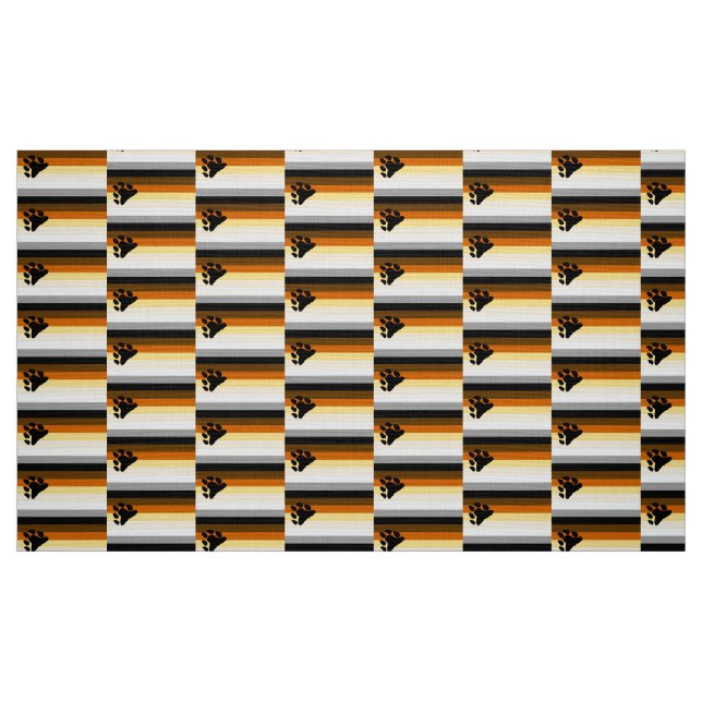 Bärenflagge Stoff (Fat Quarter (45,7 x 55,9 cm))