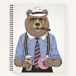 Bärenfrühstück Notizbuch