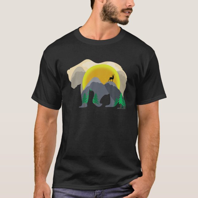 Bärengebirge Wandern Hirschberg T-Shirt (Vorderseite)