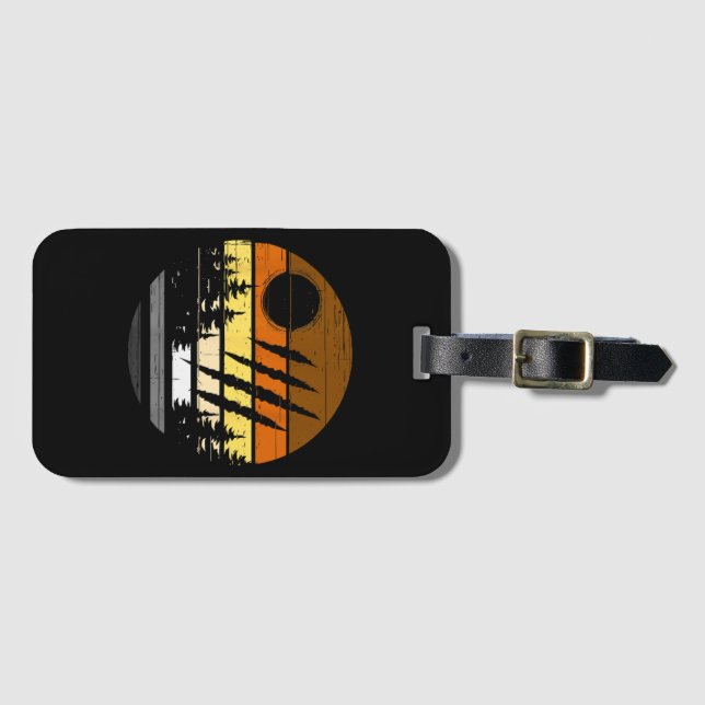 Bärengemeinde, Gay Bear Claw Traces Gepäckanhänger (Vorderseite (Horizontal))