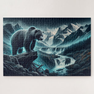 Bärengipfel, Grizzly Bär, Gebirgskette