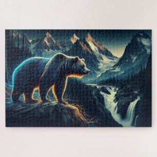 Bärengipfel, Grizzly Bär, Gebirgskette