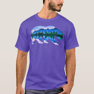 Bärengräber tragen Tiermotive Wildniswald l T-Shirt