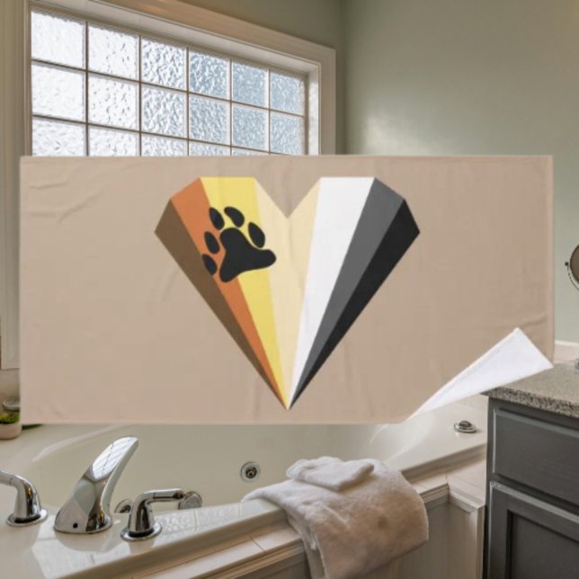 Bärenherz Pride Badewanne Handtuch Set (Von Creator hochgeladen)
