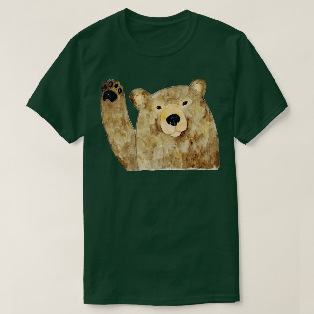 Bärenhöhe fünf Gemälde 1 T-Shirt (Design vorne)