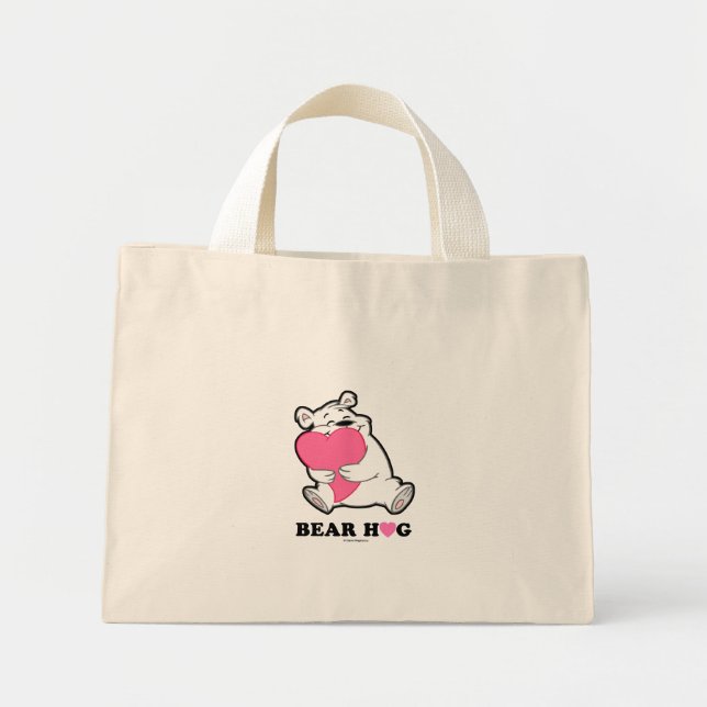 Bärenhug-Lichtbags Mini Stoffbeutel (Vorne)