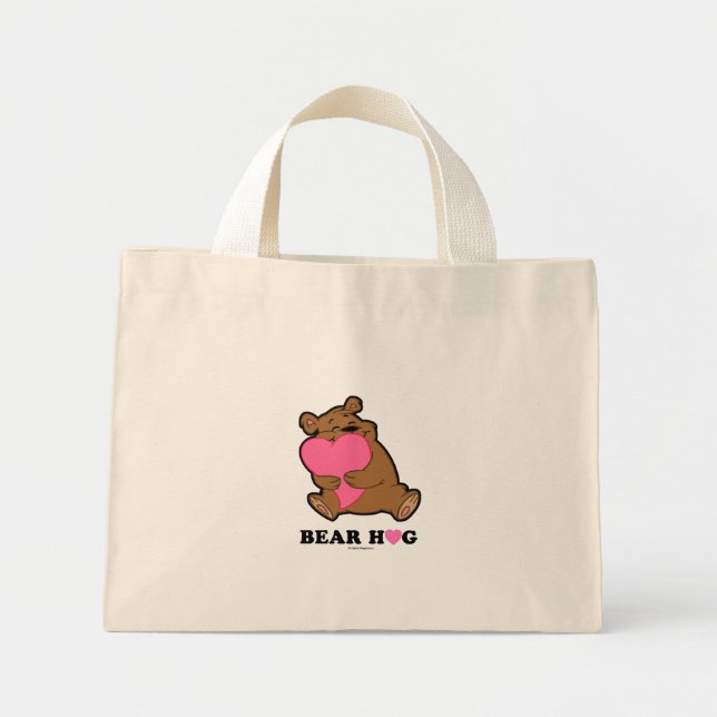 Bärenhug-Lichtbags Mini Stoffbeutel (Vorne)