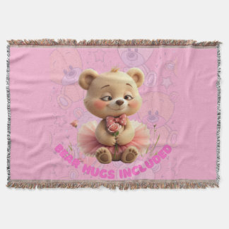 Bärenhugs inbegriffen - süßer Tutu-Bär Decke