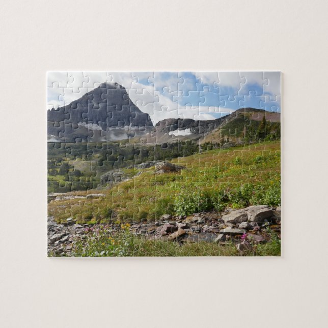 Bärenhutberg und Gletscherbach (Horizontal)