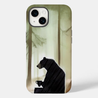 Bärenkaffee im Wald Case-Mate iPhone 14 Hülle