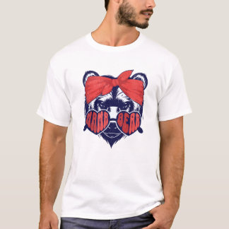 Bärenkopf Sonnenbrille Mama Mommy T-Shirt