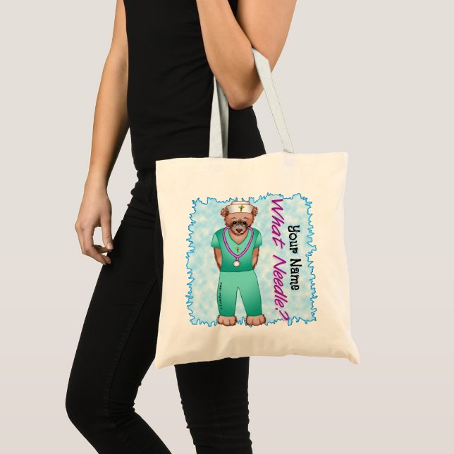 Bärenkrankenschwester Tragetasche (Vorderseite (Produkt))