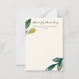 Bärenkuppe | Mommy Advice Cards Hinweiskarte