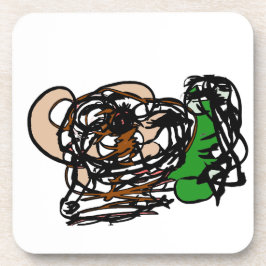 Bärenliebhaber Getränkeuntersetzer