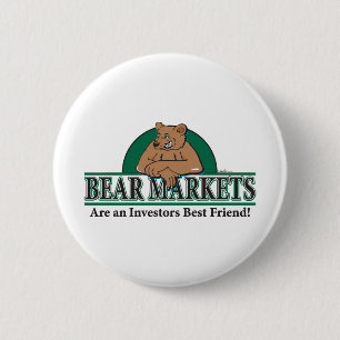 Bärenmärkte sind Investoren - beste Freunde Button