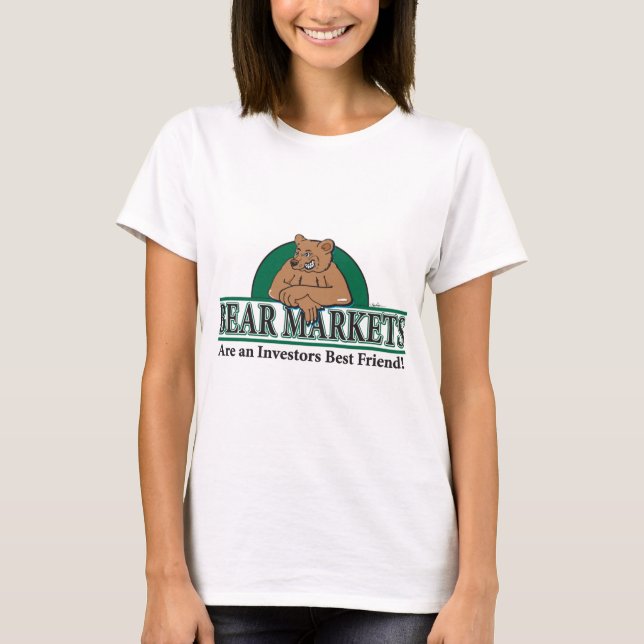 Bärenmärkte sind Investoren - beste Freunde T-Shirt (Vorderseite)