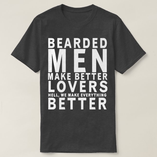 Bärenmenschen machen Besser T-Shirt (Design vorne)