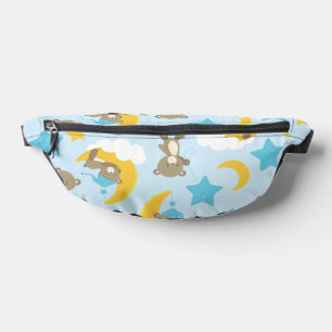 Bärenmuster, Niedliche Bären, Teddybären, Sterne Bauchtasche