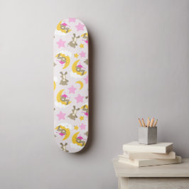 Bärenmuster, Teddybären, Niedliche Bären, Sterne Skateboard