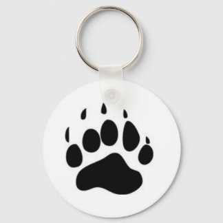Bärenpaw Print Schlüsselanhänger