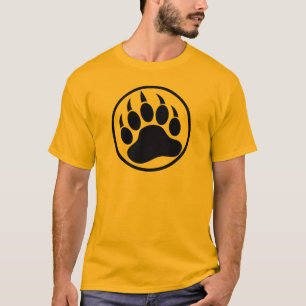Bärenpfow auf der Vorderseite T-Shirt