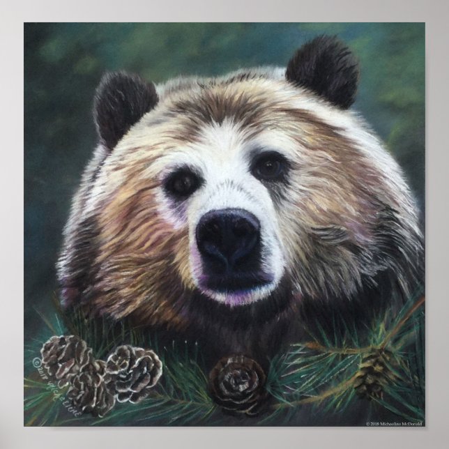 Bärenposter Poster (Vorne)