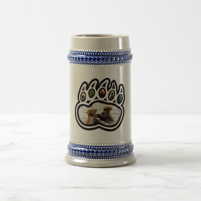 Bärenpranke Bierglas (Mittel)