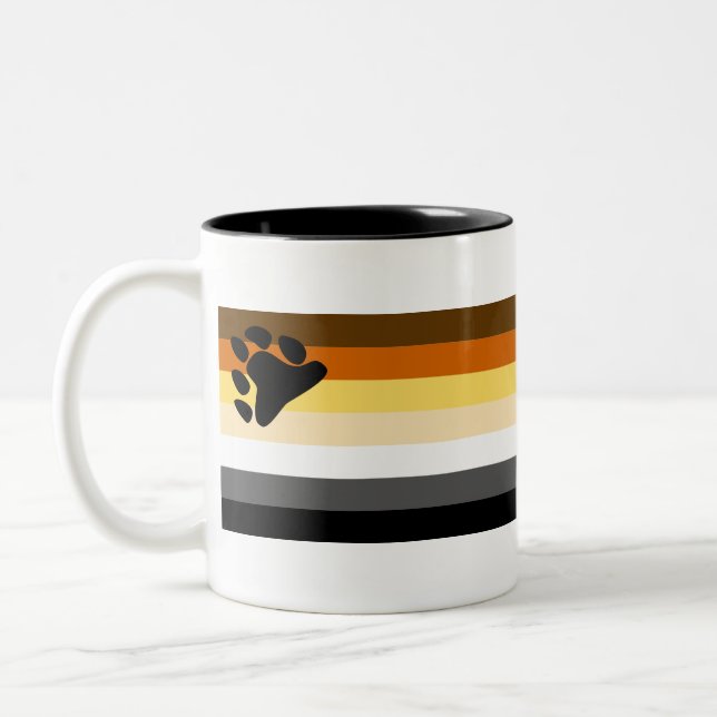 Bärenpride Zweifarbige Tasse (Links)