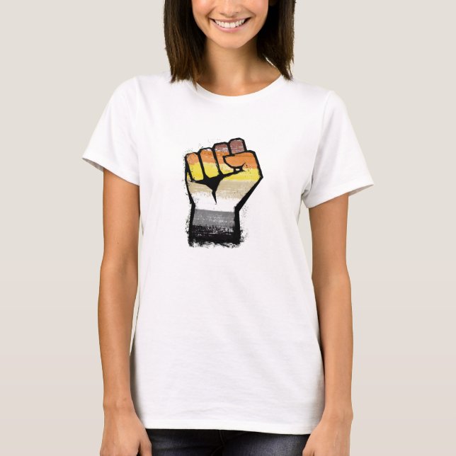 Bärenprotestfalte T-Shirt (Vorderseite)