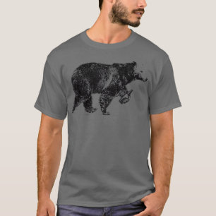 Bärenrübe lustiges Kunsthandwerk Biertrinker Lover T-Shirt