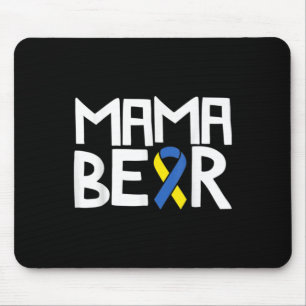 Bärenrückstand-Syndrom-Bewusstseinsbildung Mama T2 Mousepad