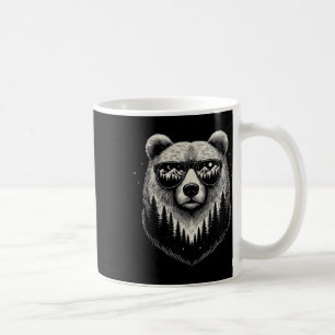 Bärensalben Naturlandschaft Art Design für Frauen  Kaffeetasse
