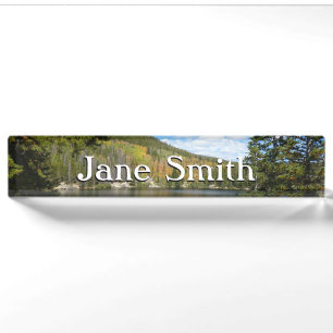 Bärensee im Rocky Mountain National Park Namensplakette