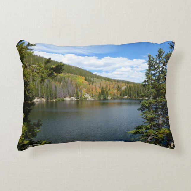 Bärensee im Rocky Mountain Nationalpark Dekokissen (Vorderseite)