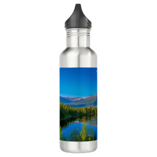 Bärensee im Rocky Mountain Nationalpark Edelstahlflasche