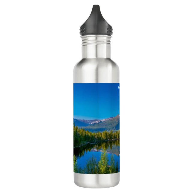 Bärensee im Rocky Mountain Nationalpark Edelstahlflasche (Links)