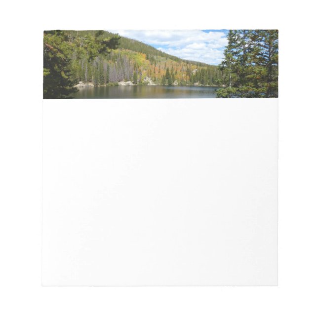 Bärensee im Rocky Mountain Nationalpark Notizblock (Vorderseite)