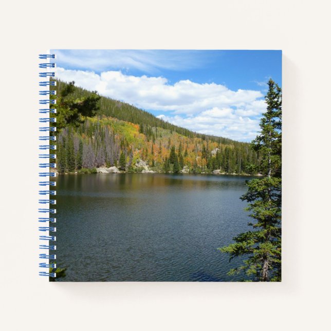 Bärensee im Rocky Mountain Nationalpark Notizbuch (Vorderseite)