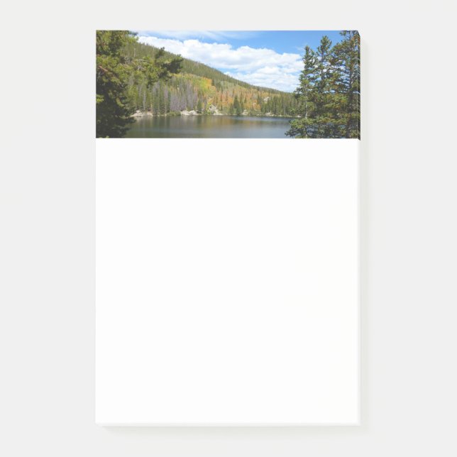 Bärensee im Rocky Mountain Nationalpark Post-it Klebezettel (Vorderseite)