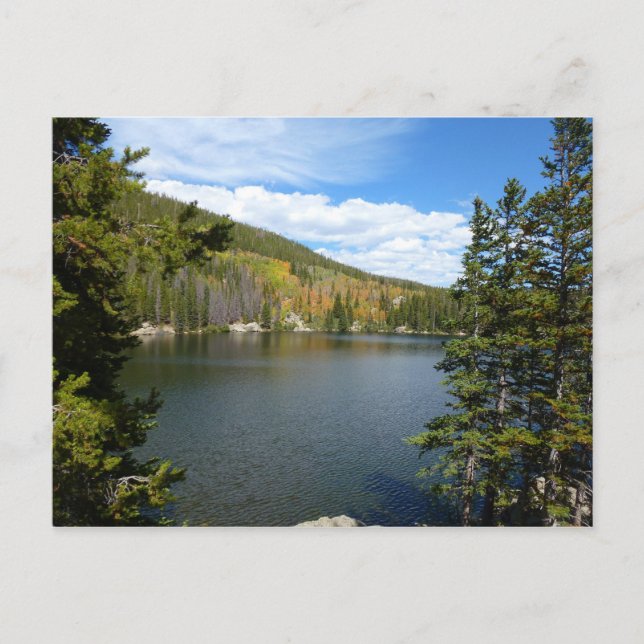 Bärensee im Rocky Mountain Nationalpark Postkarte (Vorderseite)