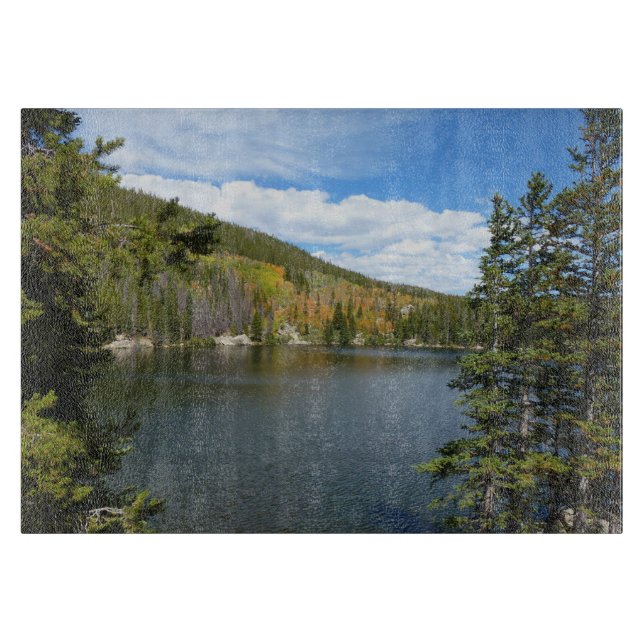 Bärensee im Rocky Mountain Nationalpark Schneidebrett (Vorderseite)