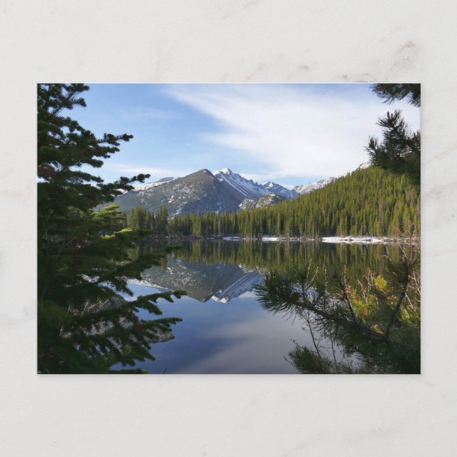 Bärensee-Reflektion III Postkarte (Vorderseite)