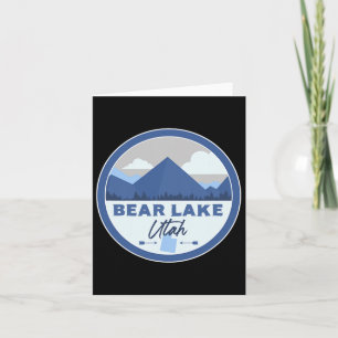 Bärensee Utah Ut Abzeichen Wandern Karte
